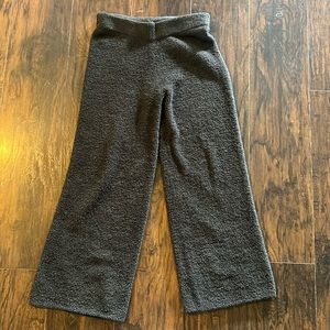 Fleece blanket pajama pants, loose fitting flare pants. SOFT
